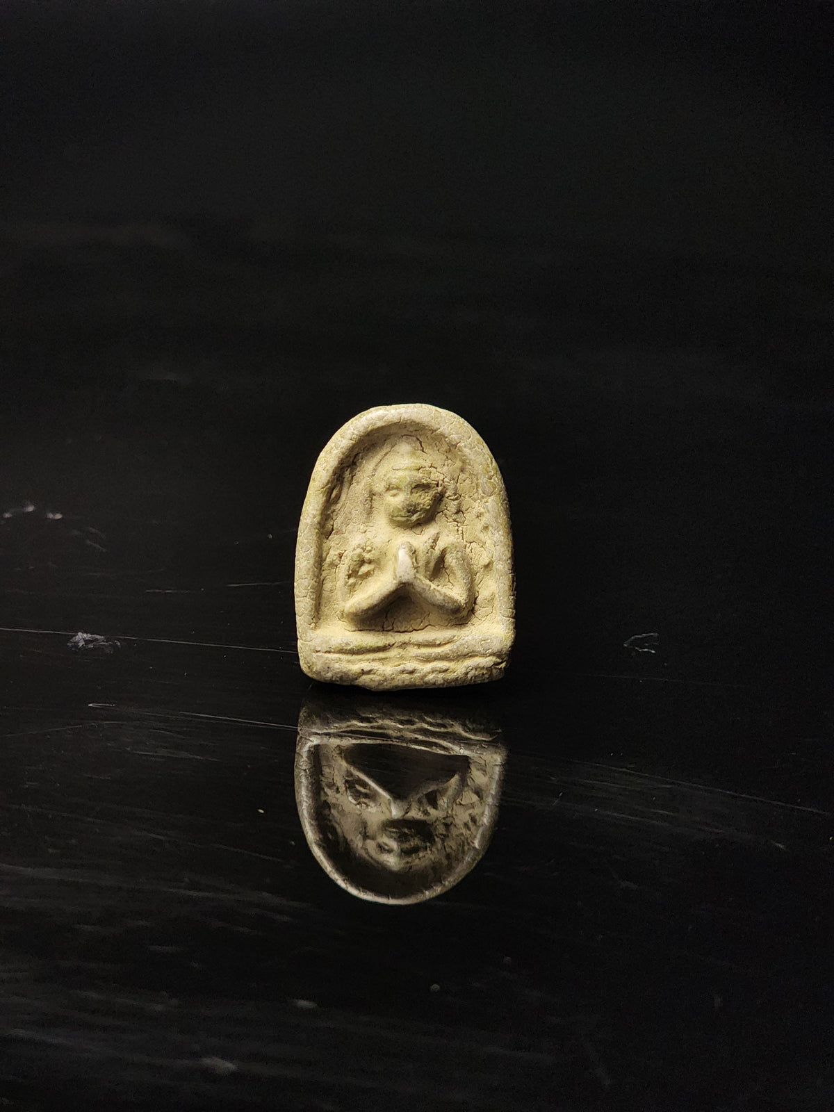 五大古佛 綠胎 合十頌扣 Green Phra Sum Gor