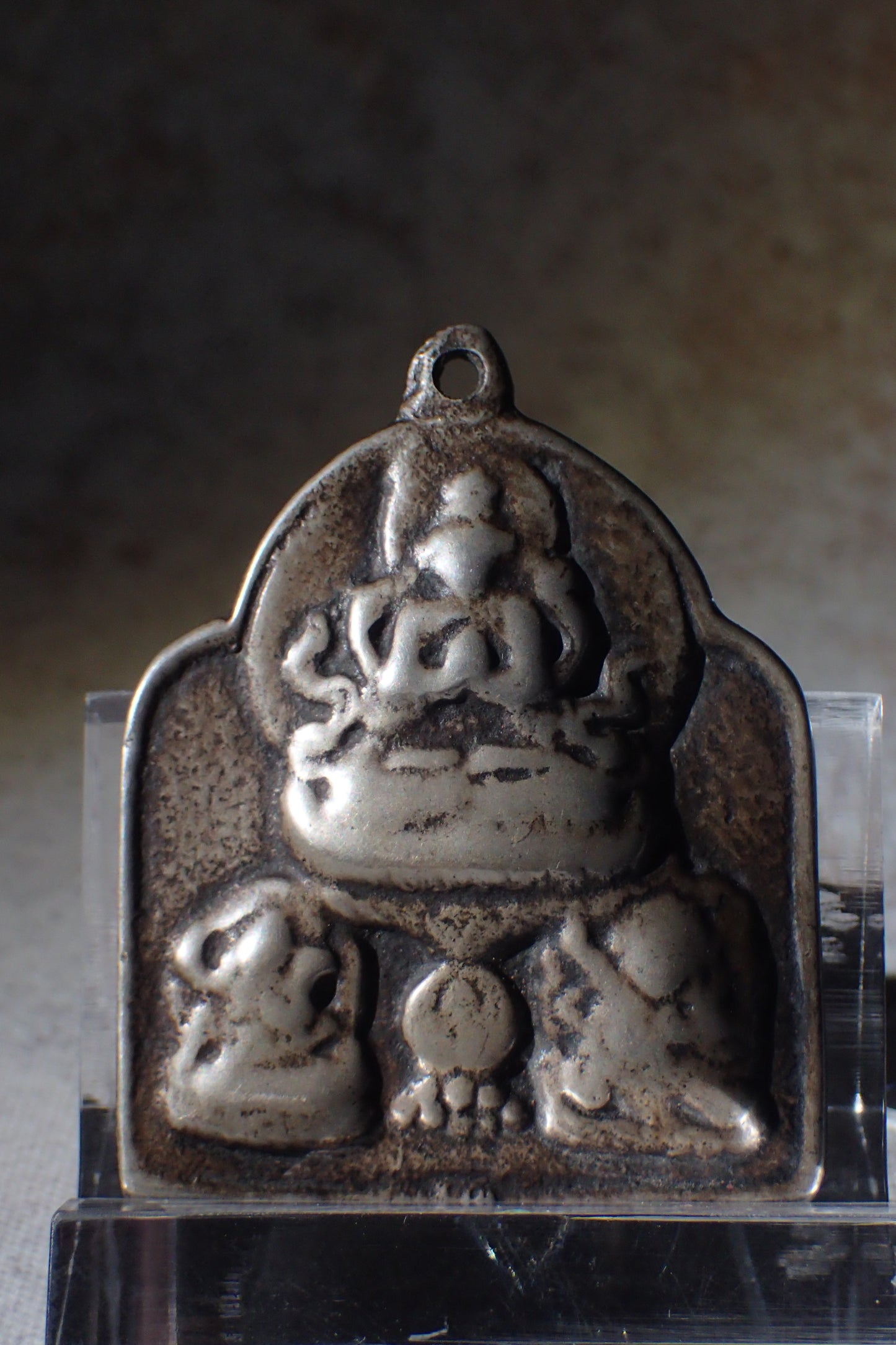 11~13世紀三尊白天鐵飾 Three Lords White Thokcha-137