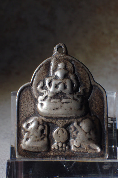 11~13世紀三尊白天鐵飾 Three Lords White Thokcha-137