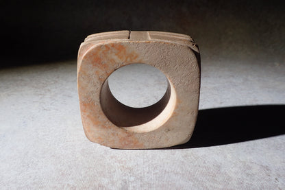 清仿良渚玉琮 Qing Faux-Liangzhu Jade Cong